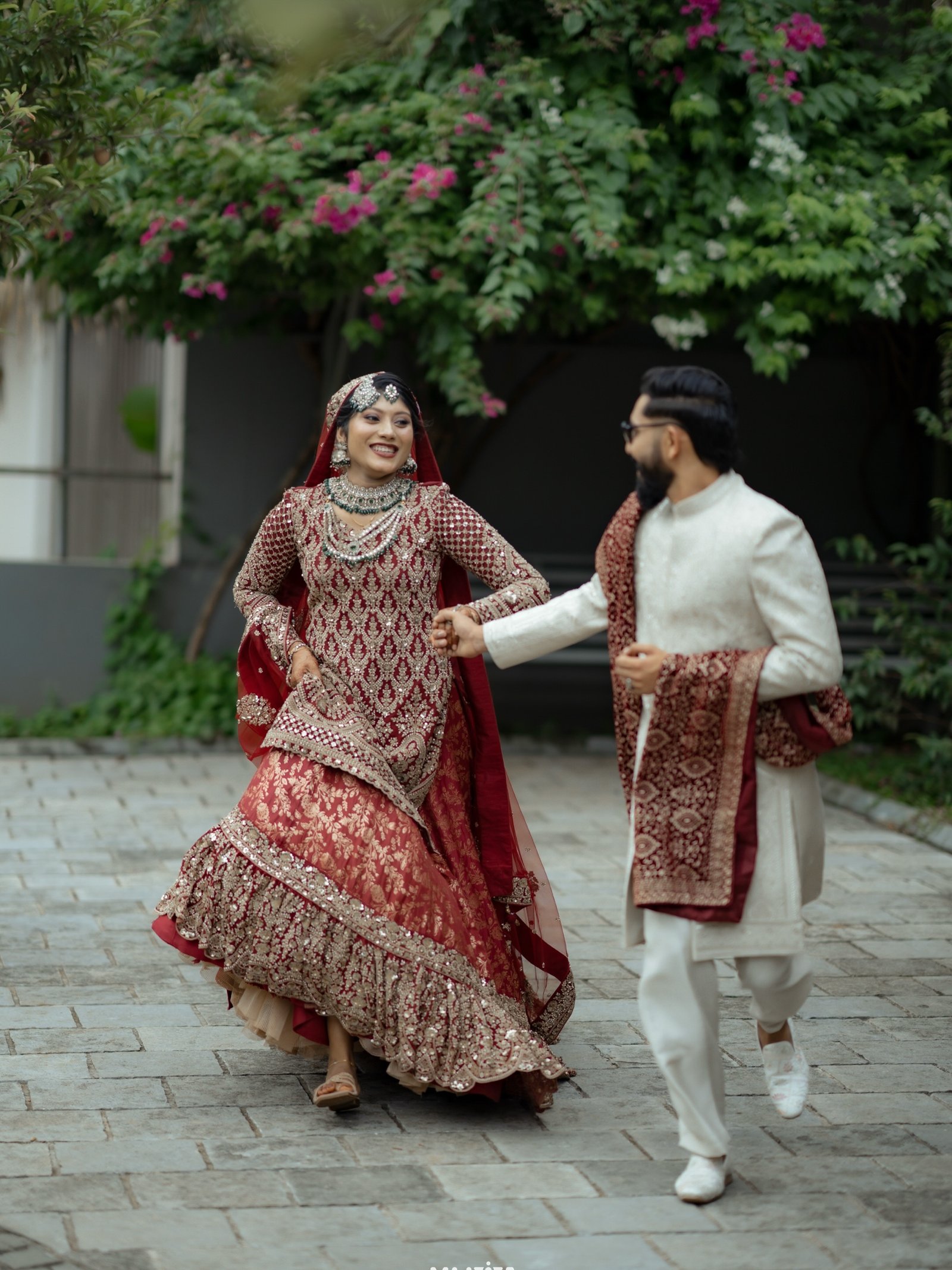 Wedding portrait captured by Yuva Wedding Filmers